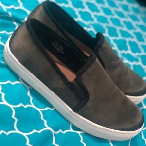 Lane Bryant olive green sneakers